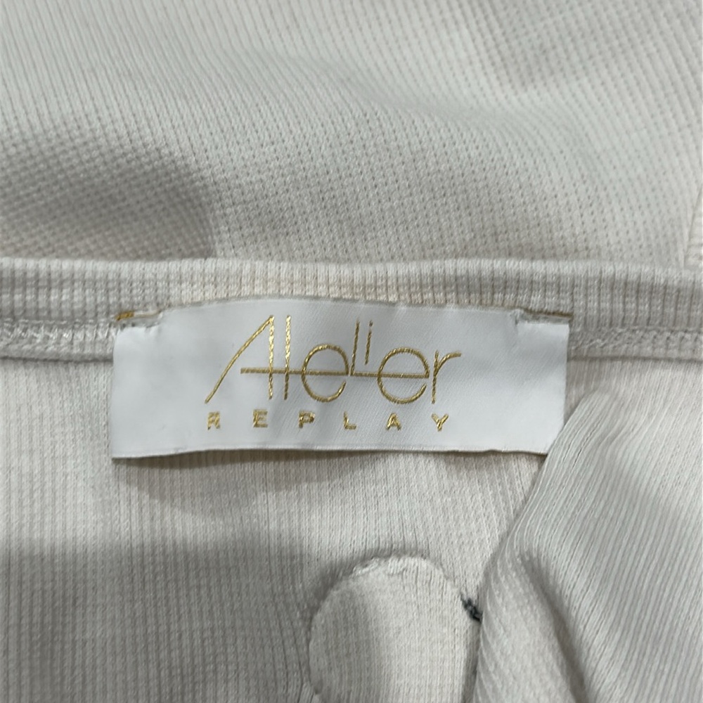 Replay Atelier Ribbed Cropped Tank - Picture 5 of 7